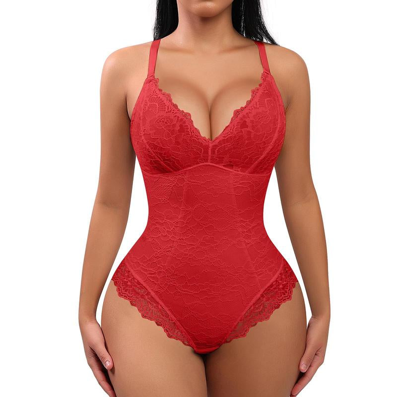  Sexy Lace Basic Bodysuits Shapewear for Womenswear 