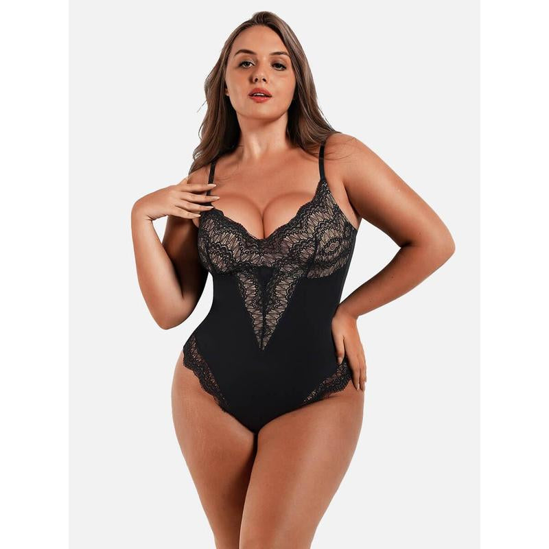  Sexy Lace Basic Bodysuits Shapewear for Womenswear 