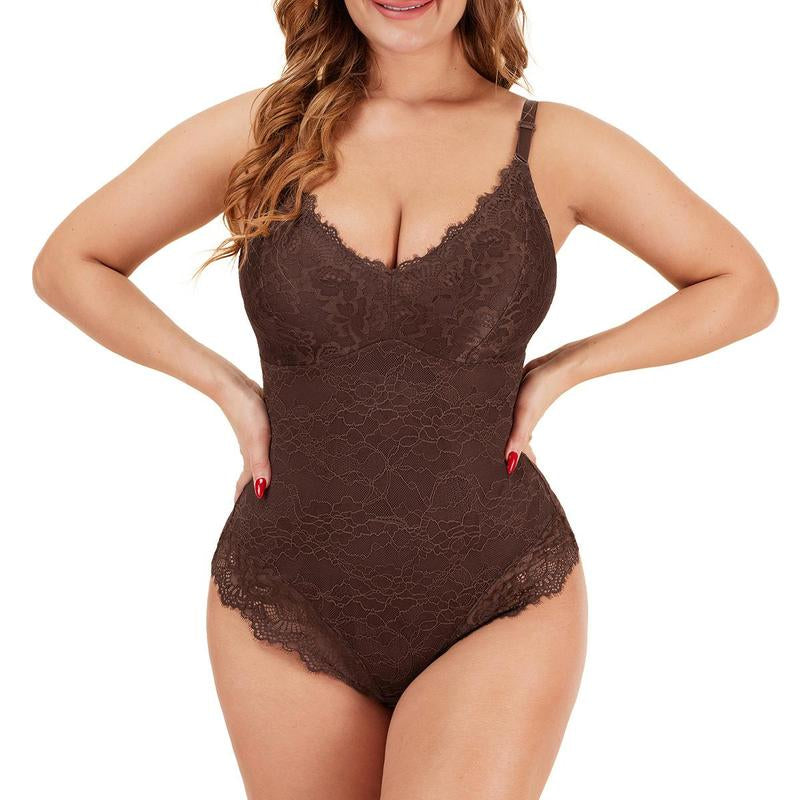  Sexy Lace Basic Bodysuits Shapewear for Womenswear 